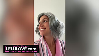 Lelu Love'S Striptease And Vocal Warmups In Hd With Grandma I'D Like To Fuck Wig And Closeup Of Her Pussy