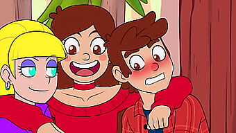 Parodi Animasi Dewasa Gravity Falls Menampilkan Aksi Seks Oral Dan Cowgirl