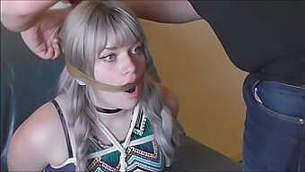 Two 18+ Teens Submit To Bdsm Restraints And Gagging