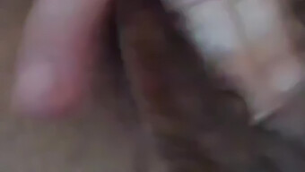 Deepthroat And Handjob Lead To Intense Orgasm And Cum On Pussy