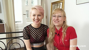 Two German Amateur Ladies Explore Bdsm With Bondage And Spanking