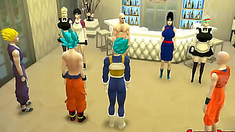 La Criada Goku Y Sus Amigos Se Hacen Cargo De Una Esposa Infiel Y Su Castigo