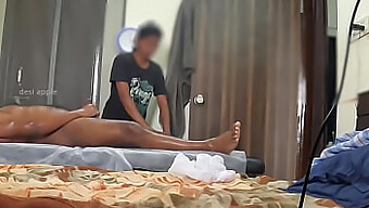 A Girl Gets Surprised By A Small Black Penis During A Spa Massage