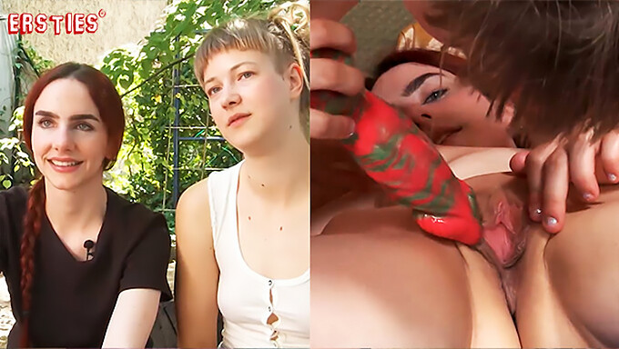 Ida E Claudia Vivono La Loro Prima Esperienza Di Strap-On Con Corpi Naturali E Rasati. Non Perdere Questo Video Piccante!