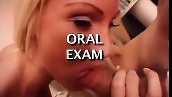 Blondinka Uživa V Oralnem In Vaginalnem Seksu Z Velikim Tičem