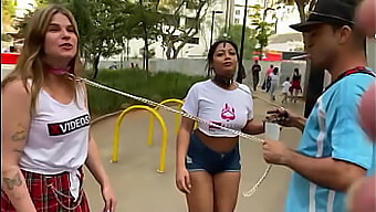 La Scène Kinky Du Centre-Ville De Sao Paulo : Des Femmes En Laisse, La Domination De La Rue Et Plus Encore.