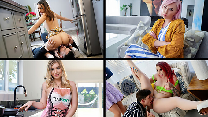 Een Wilde Compilatie Van Ruige Facesitting Met Jane Wilde, Arietta Adams, Adira Allure En Sera Ryder