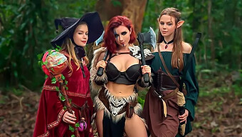 Three Sexy Adventurers In Steamy D&D Action