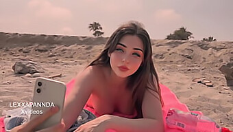 Petite Teen Gets Face Fucked On The Beach In Amateur Video